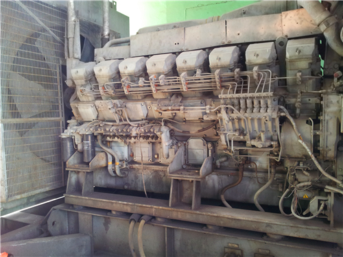 三菱S12柴油發動機前部裝置的解體、檢修