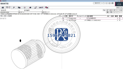 曼恩D2842LE213發動機的“口罩”——51083010016空氣濾芯全解析